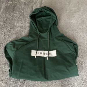 GYMSHARK GREEN HOODIE